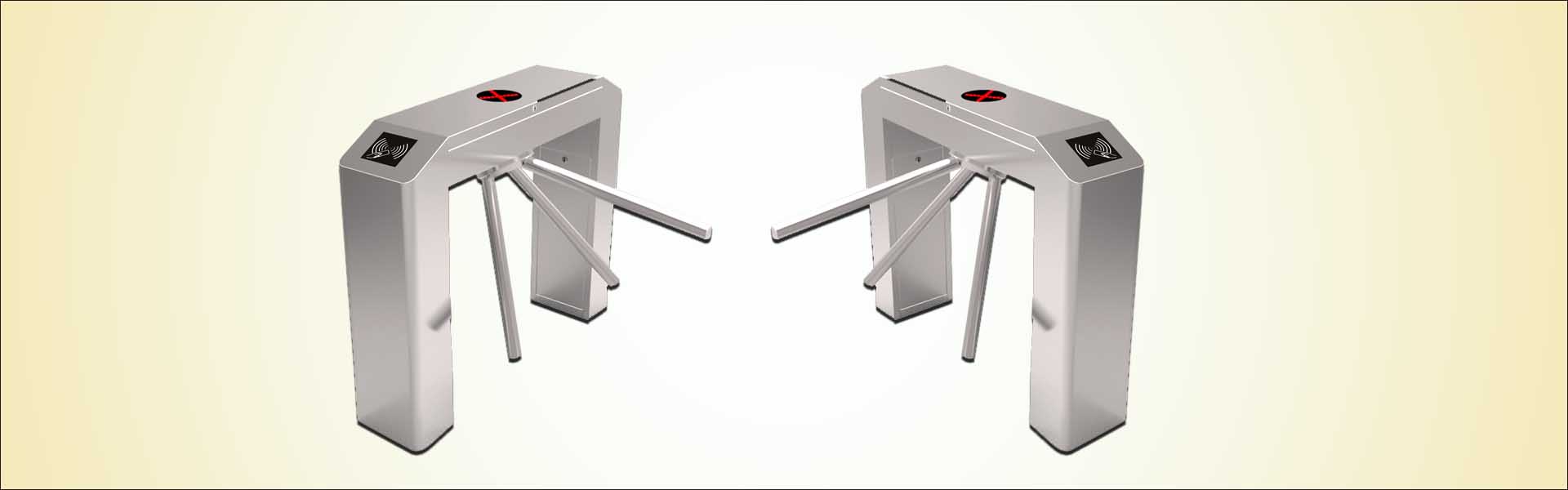 Automatic tripod turnstile